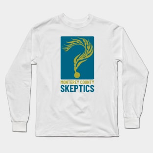 Monterey County Skeptics smaller image TEAL Long Sleeve T-Shirt